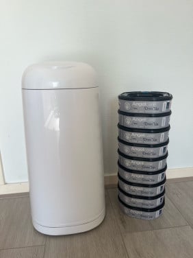 Angelcare luieremmer met 9 navulcassettes