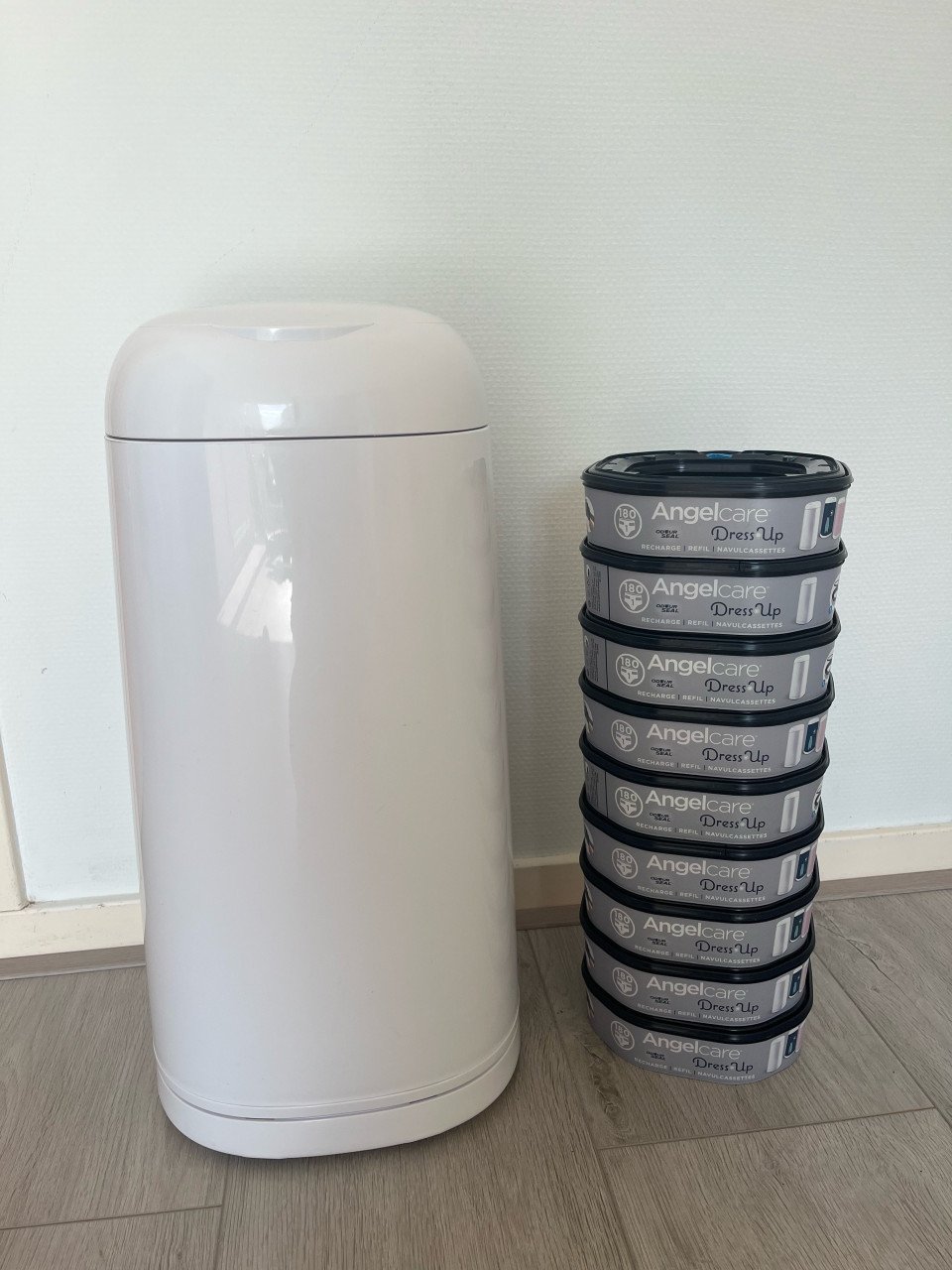 Angelcare luieremmer met 9 navulcassettes