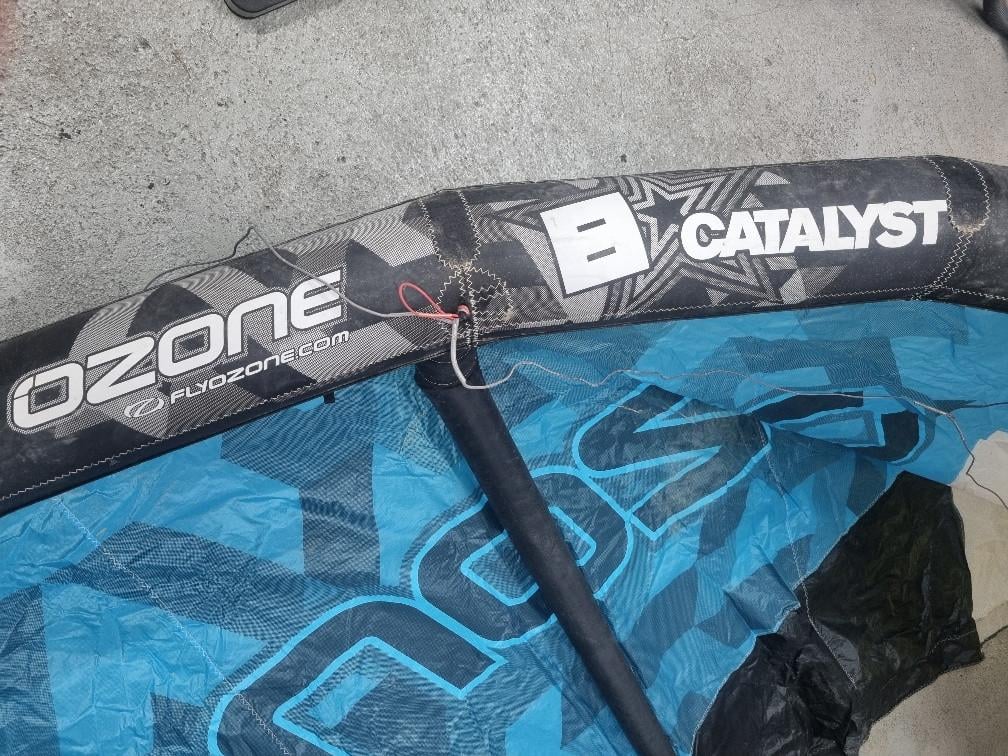 Ozone Catalyst 8 kite. Voor beginners, incl. harnas & lijnen