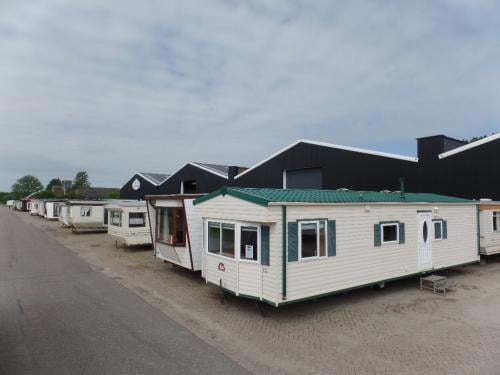 Ruim aanbod stacaravans en chalets met dubbel glas + CV