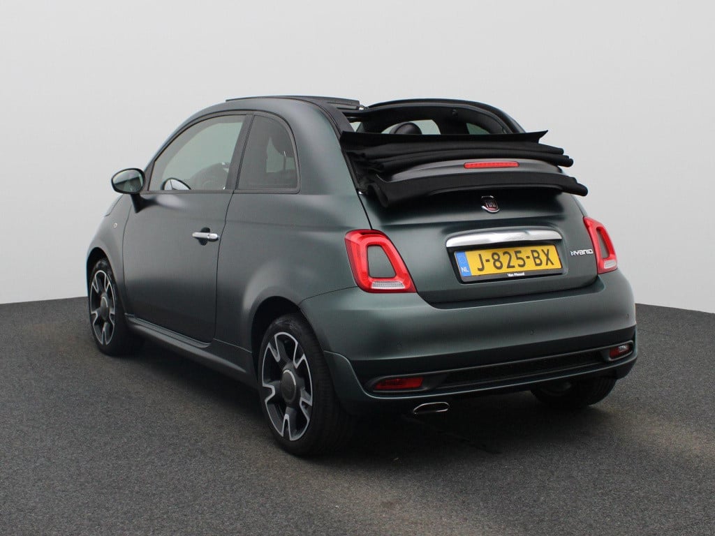 Fiat 500 C 1.0 hybrid rockstar | navigatie | climate control | side-skirts 