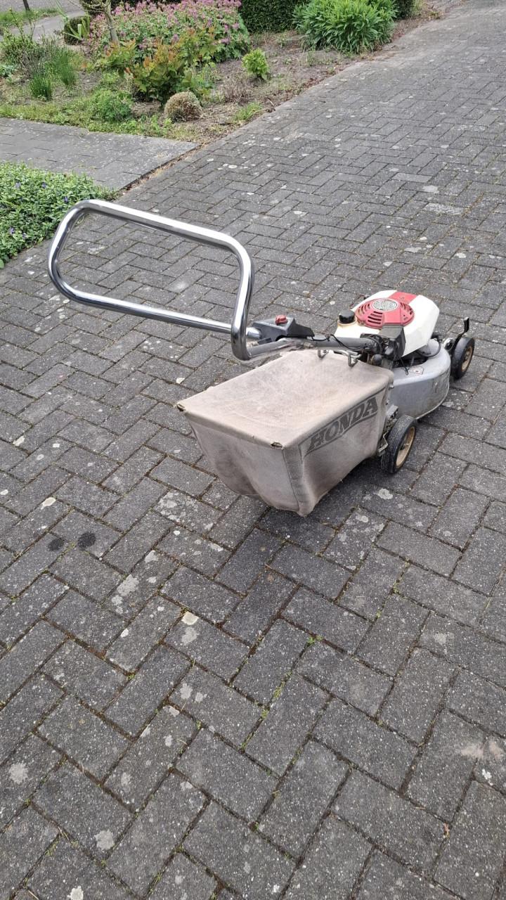 Grasmaaier Honda met opvangzak