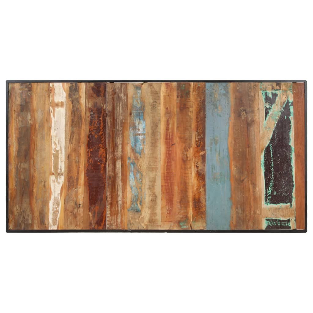 Eettafel 200 x 100cm massief gerecycled hout