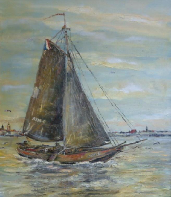 Schiderijen is[ altijd ] de ouderezeil visserij  Jac Caljouw Arnemuiden