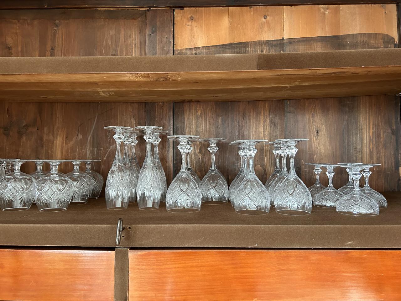 Kristal glas servies