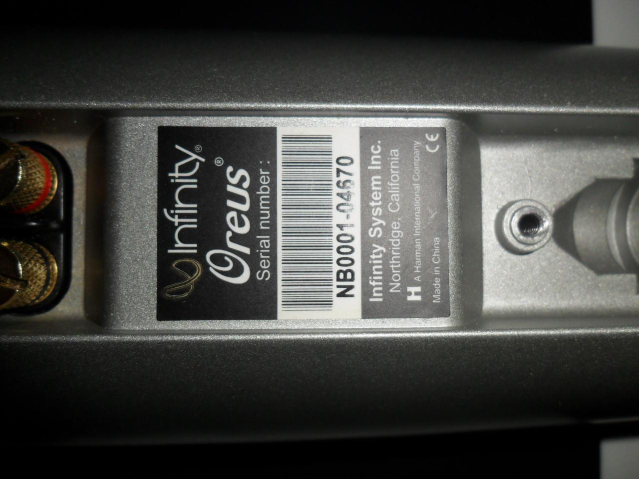 Infinity 5.1 Speakerset - Perfecte Surround Sound!