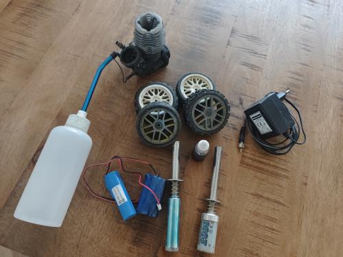 Nitro auto onderdelen