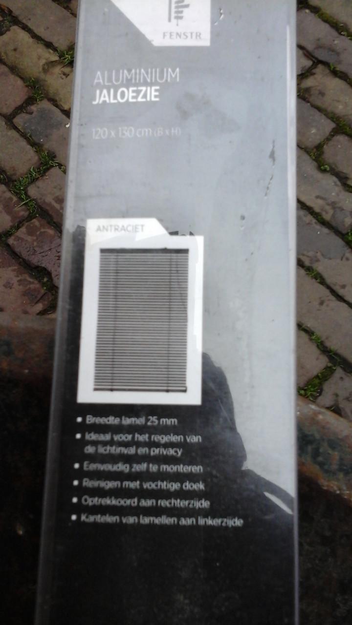 Aluminium jaloezie nieuw