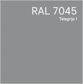 Kliko-ombouw met deksel voor 3 bakken | RAL 7045