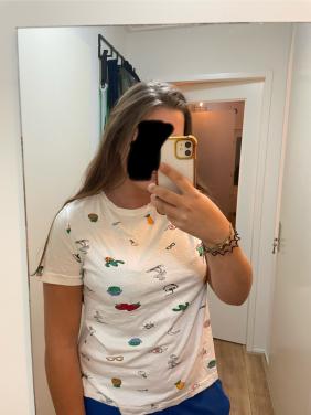 Zomers t-shirt dames