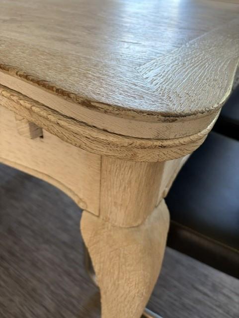 Prachtige landelijke brocante uitschuifbare eettafel
