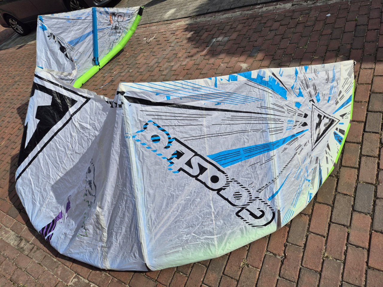 3x Gaastra kite (7/ 9/ 11 m2) + GA bar