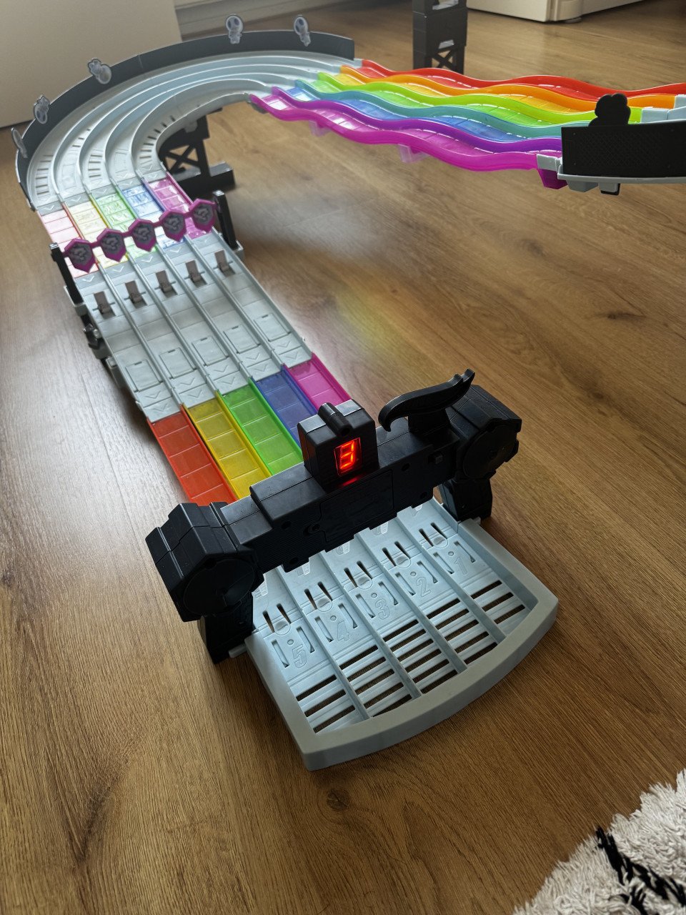 Hot wheels Mario kart regenboogbaan