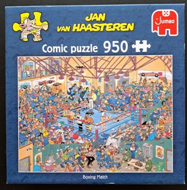 Jan van Haasteren - Boxing Match - 950 stukjes compleet