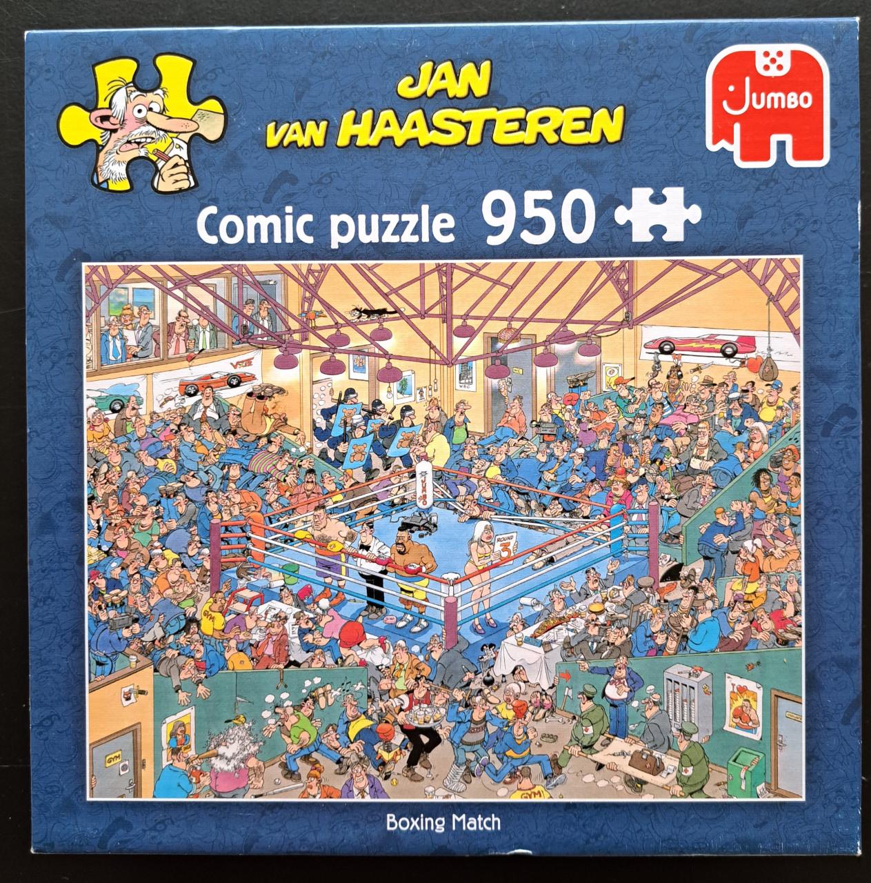 Jan van Haasteren - Boxing Match - 950 stukjes compleet