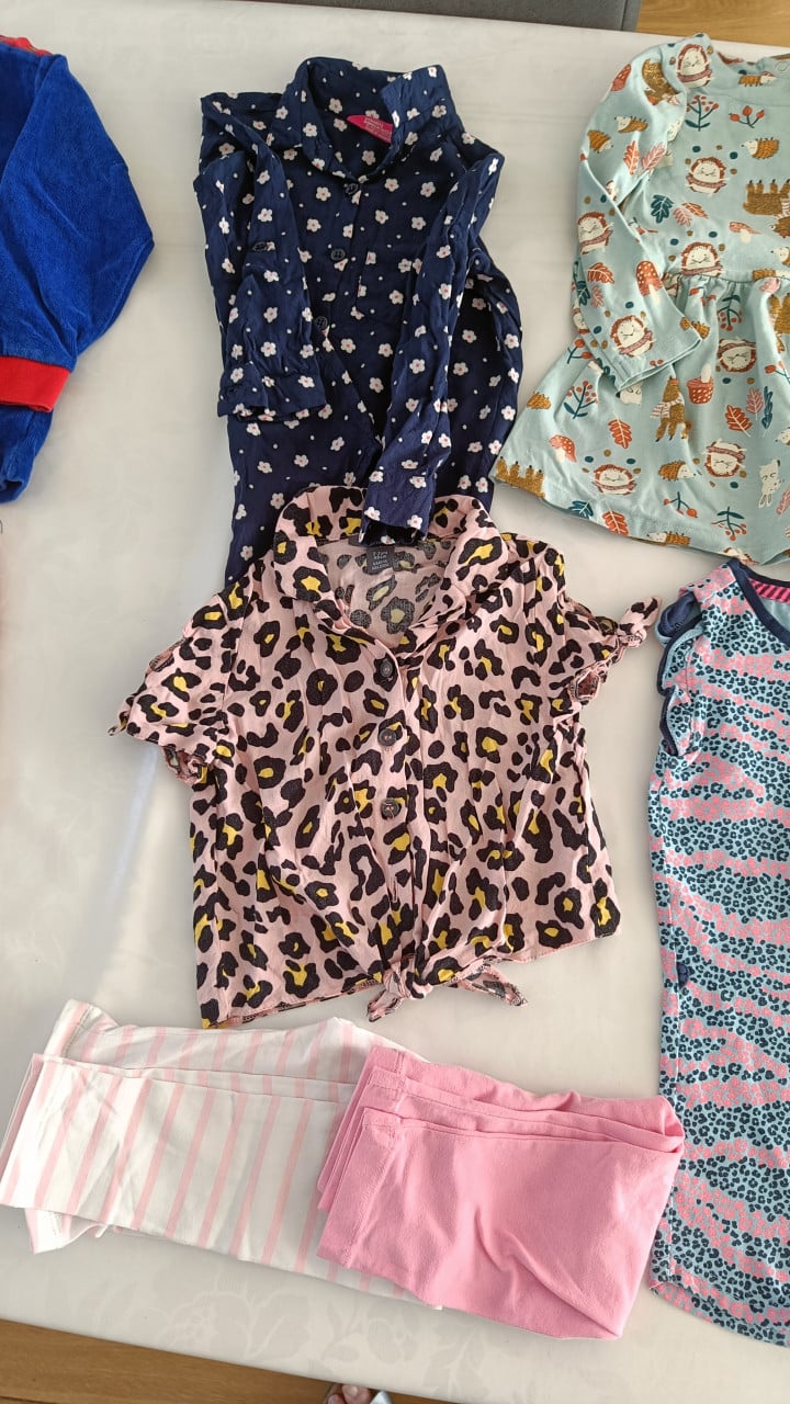 13 delige meisjesset maat 98/104