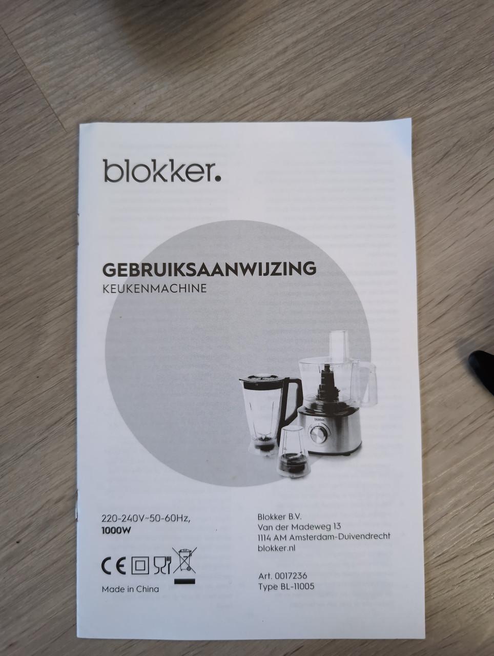 Keukenmachine Blokker