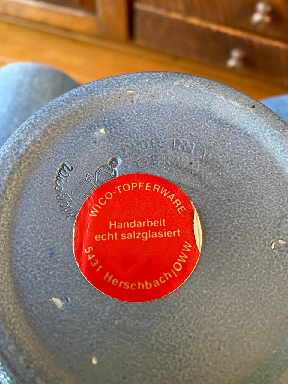 Handgemaakt Duits aardewerk