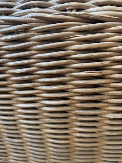 Rieten / rotan fauteuil