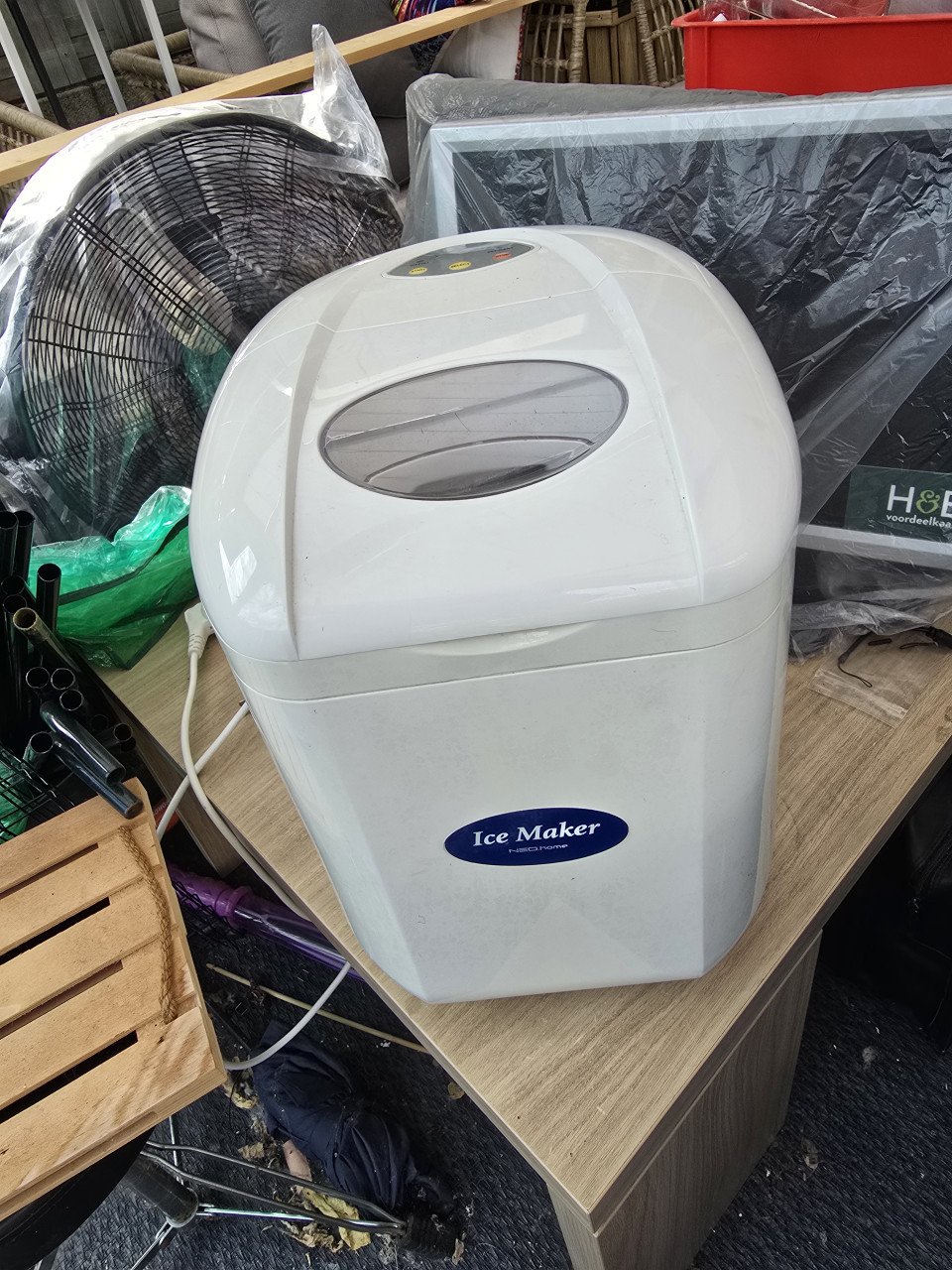Ijsblokjes machine