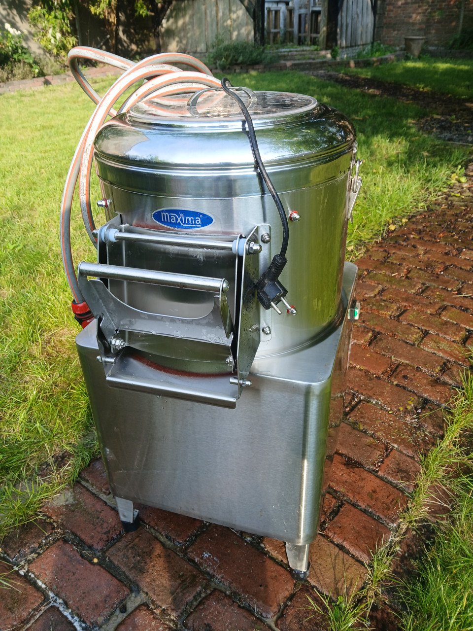 Aardappel Schrapmachine