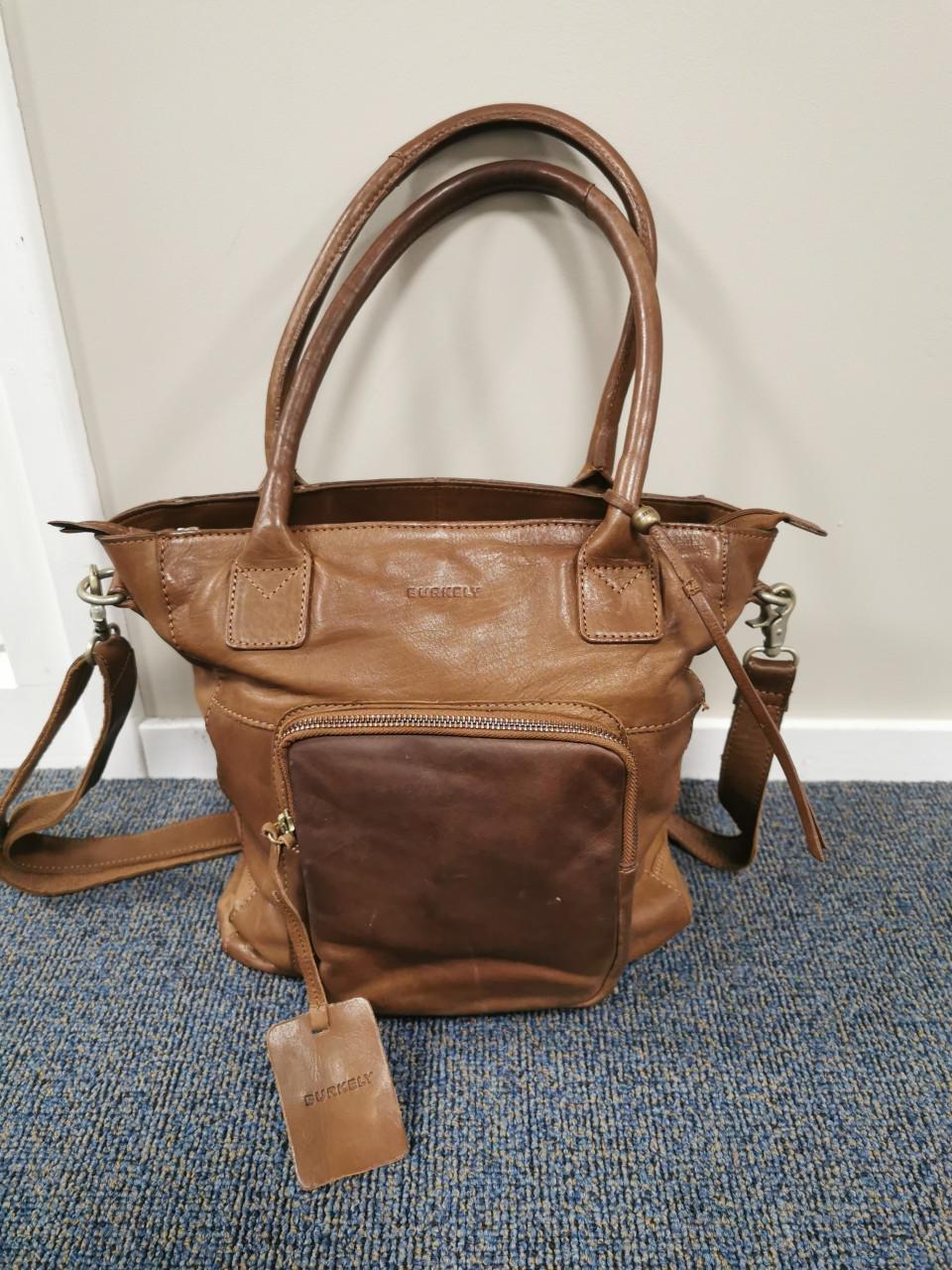 Leren Burkely tas