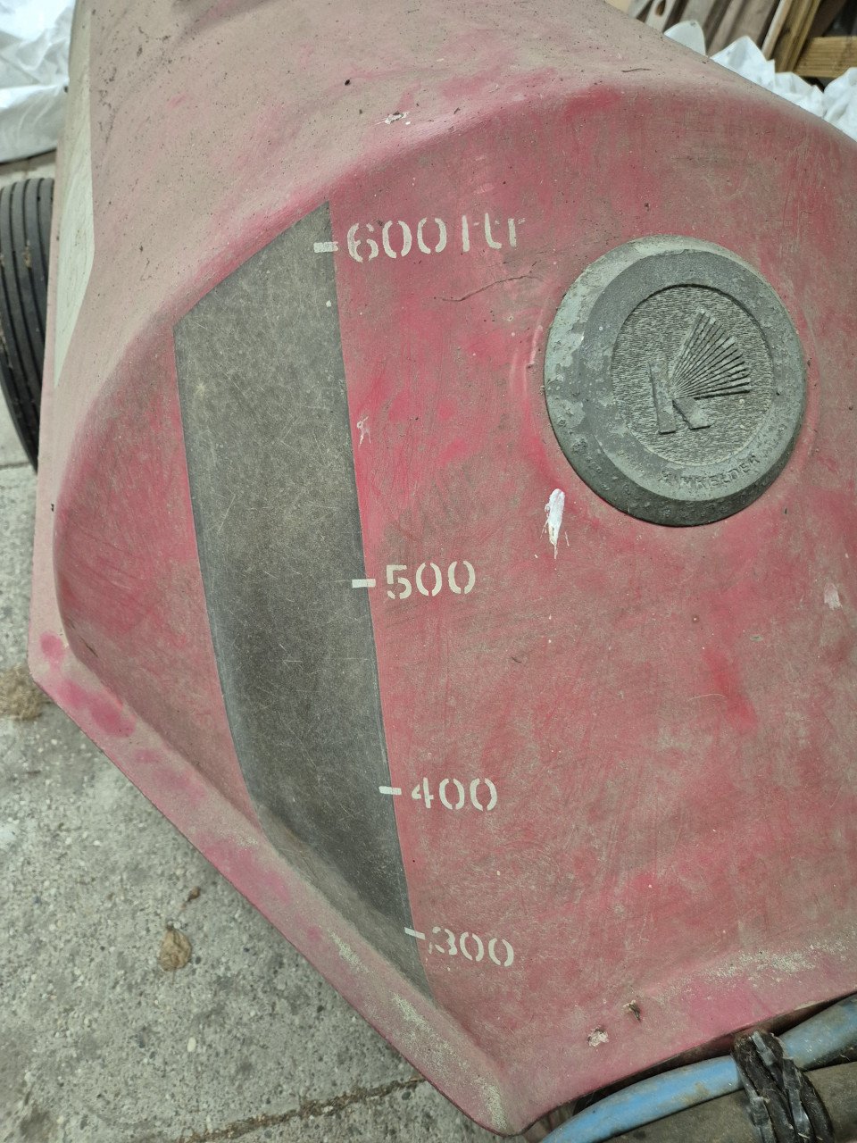 Spuitkar gratis tank