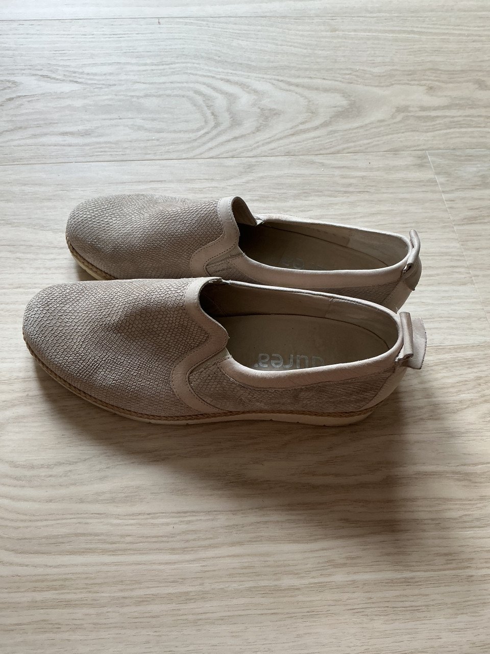 Durea schoenen instappers maat 38,5 ook voor steunzolen geschikt