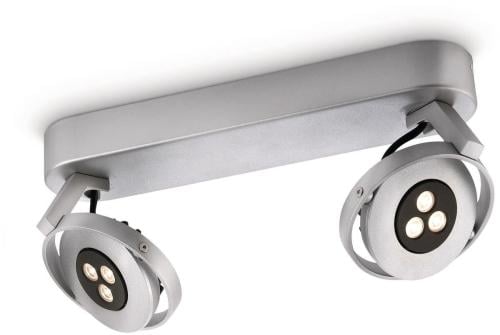 Philips Ledino Teqno wand of plafondspot Led Aluminium