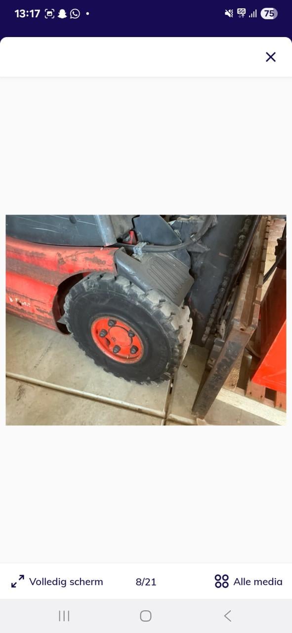 Heftruck linde e30