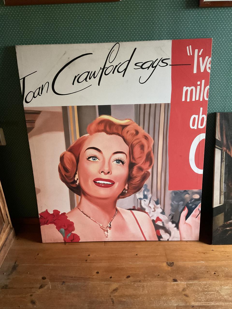 Joan Crawford says reclame 1951