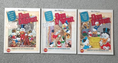 De Reisavonturen van OOM DAGOBERT x3 ; als nieuw