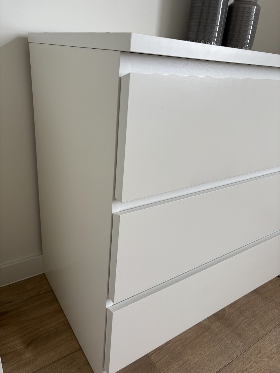 IKEA MALM ladekast wit 3 lades 80x78