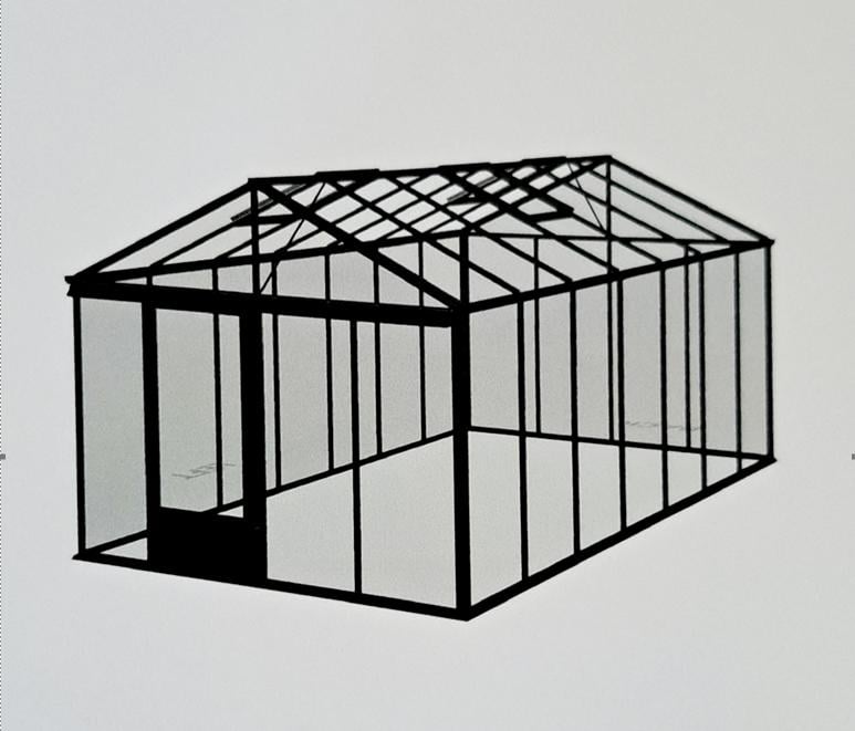 Nieuwe Tuinkas Serralux 2.36 X 3.09