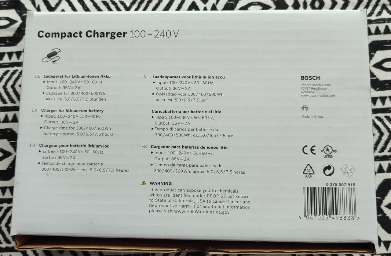 Nieuw Bosch compact charger / Bosch compact acculader / lader - 2A