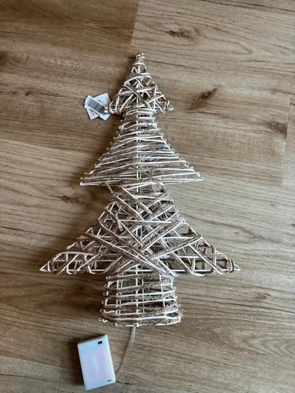 Kerstboom gevlochten 🎄