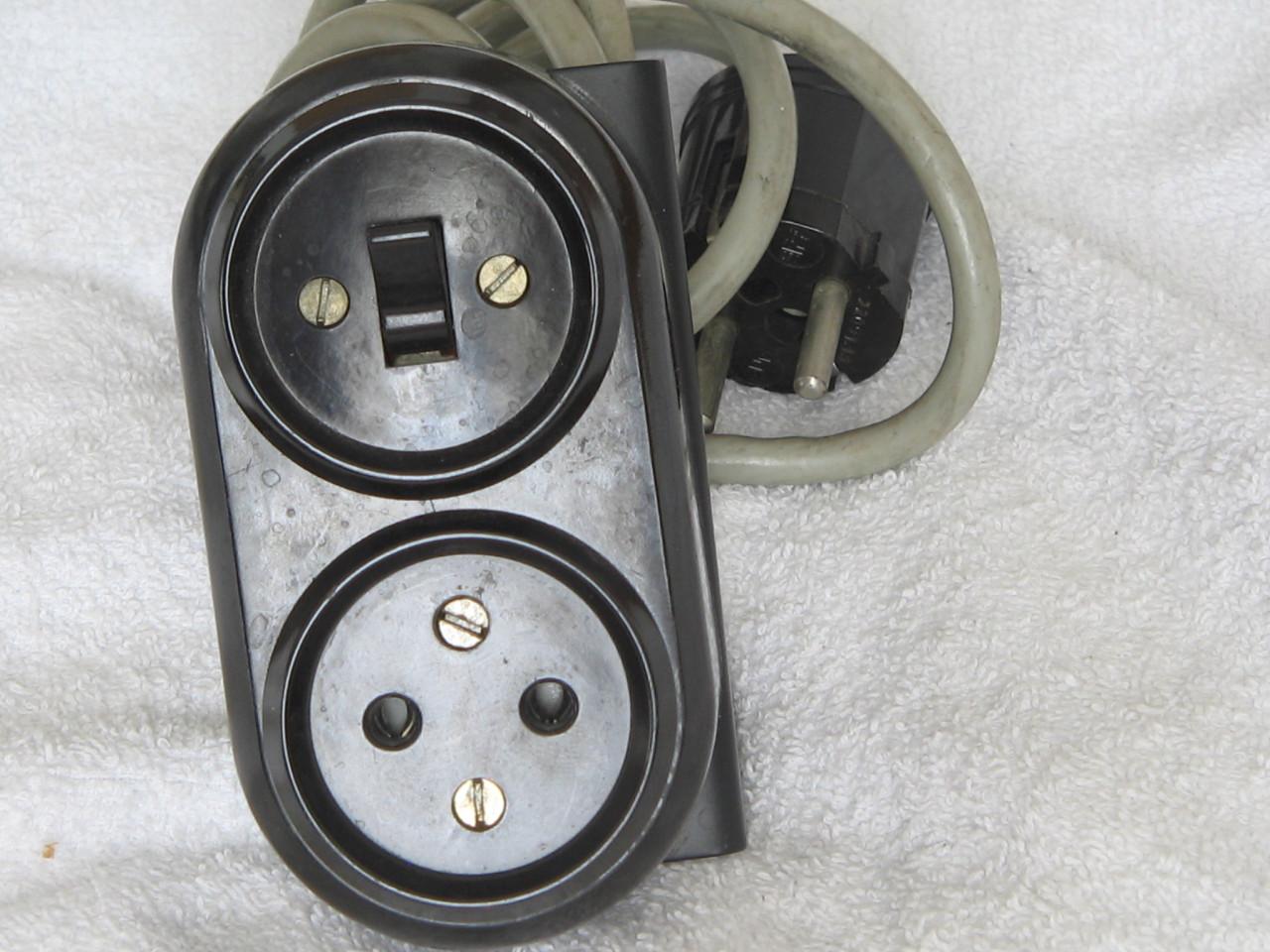 Bakeliet zwart schakelmateriaal