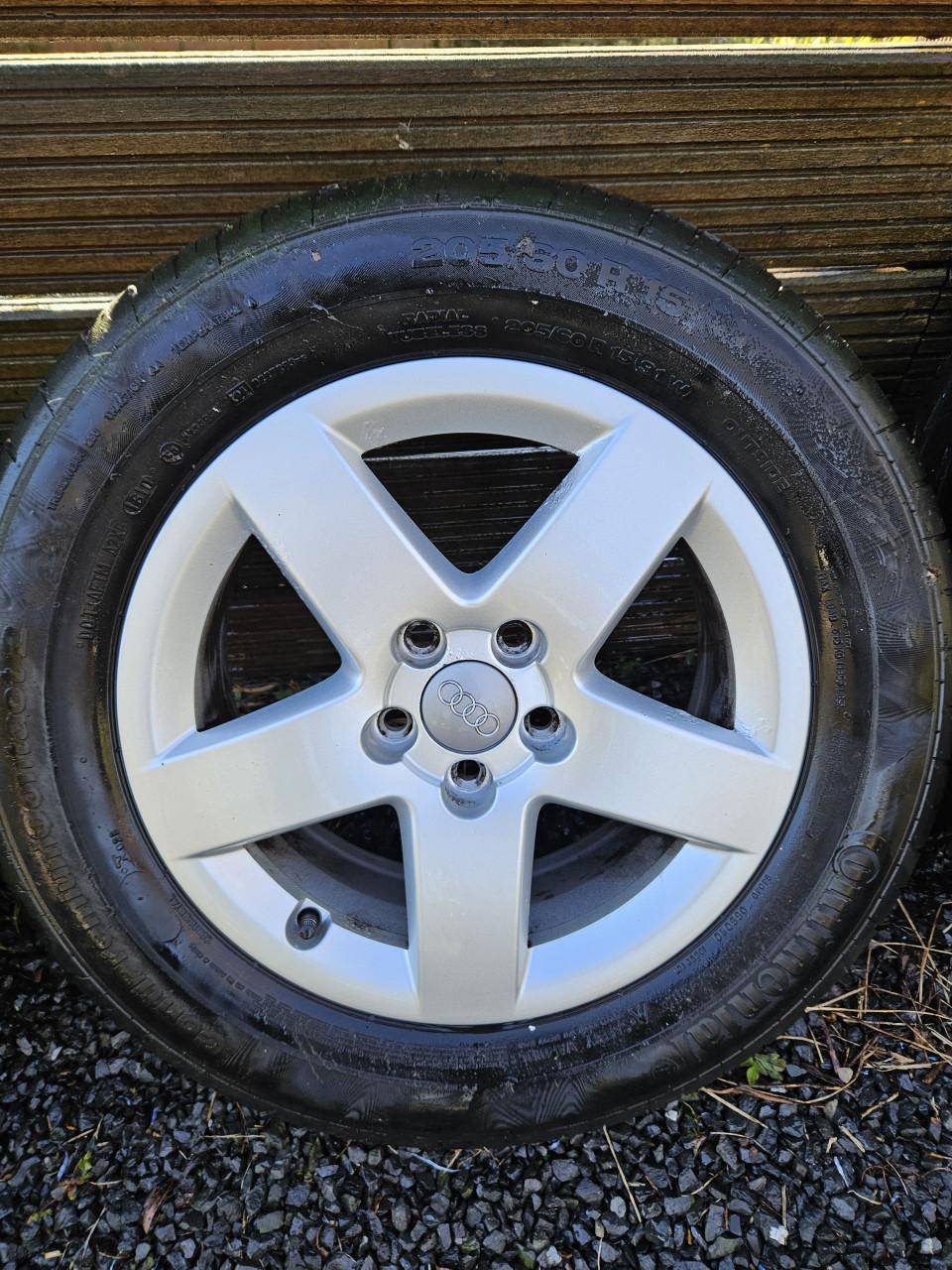 Audi originele velgen 15 inch