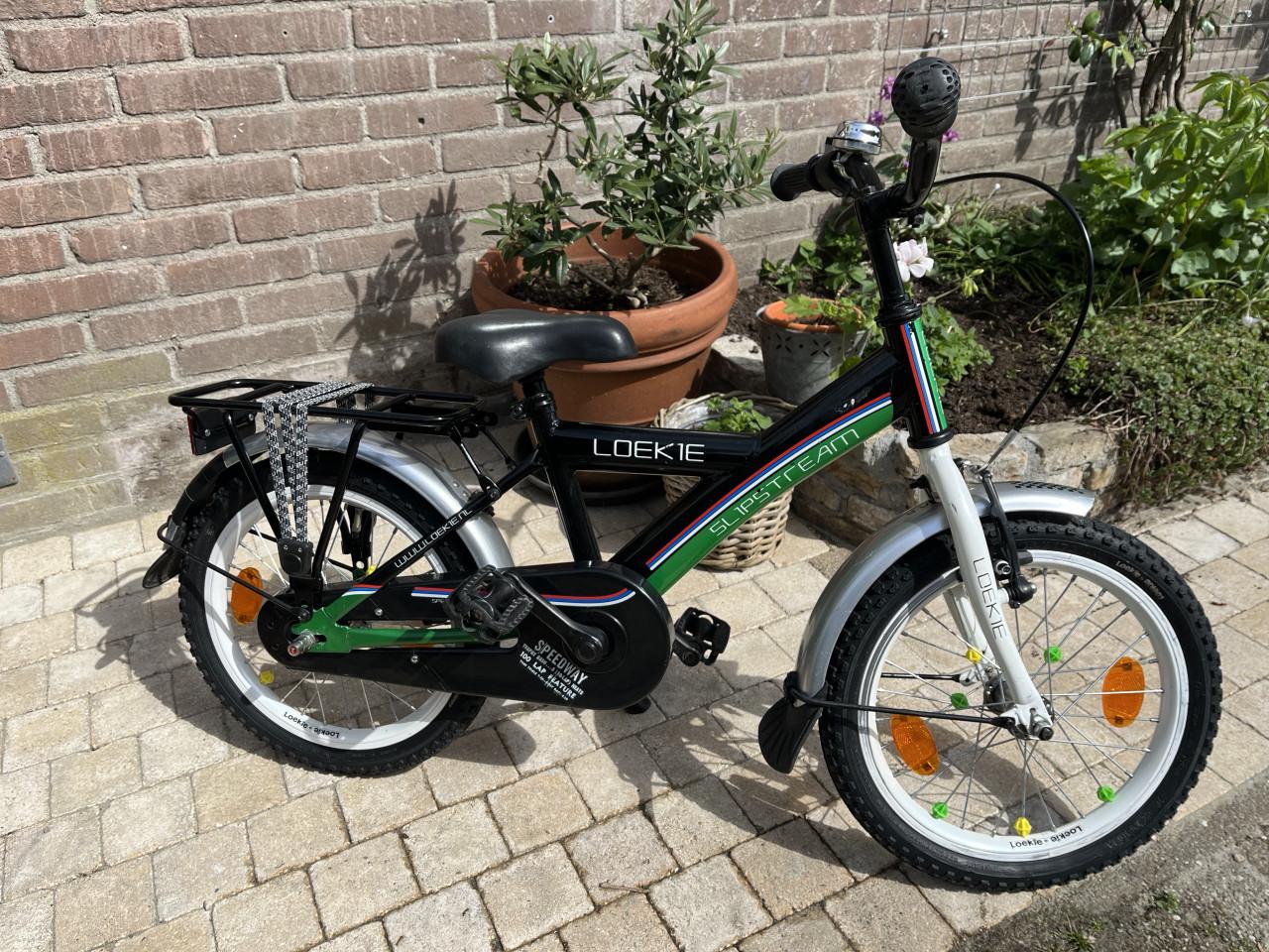 Kinderfiets Loekie 16 inch Zeer mooi!