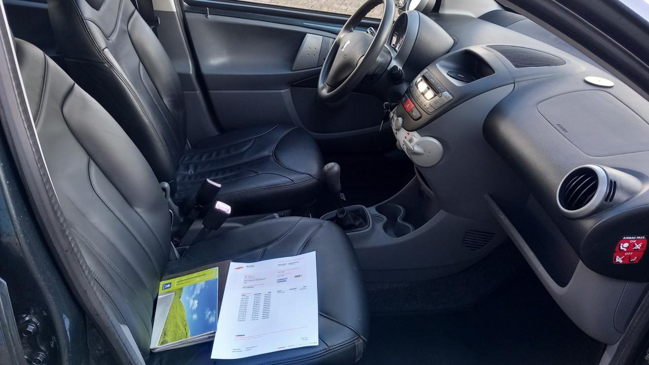 Peugeot 107 1.0 12v Sublime 5drs bj:2009 airco leer 55.000km nap i.z.g.st