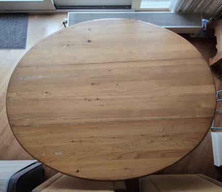Hangoor eettafel grenen ovaal