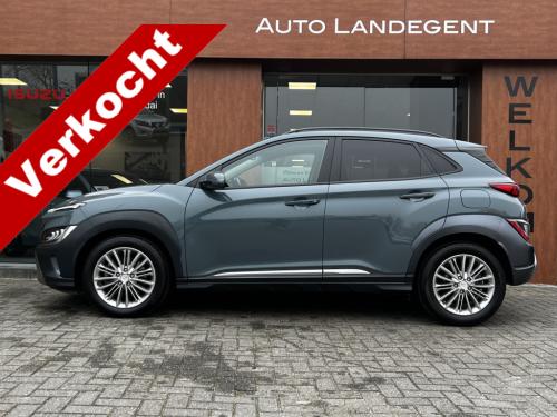 Hyundai Kona 1.6 gdi hev premium sky | lederen bekleding | stoel/stuur verw