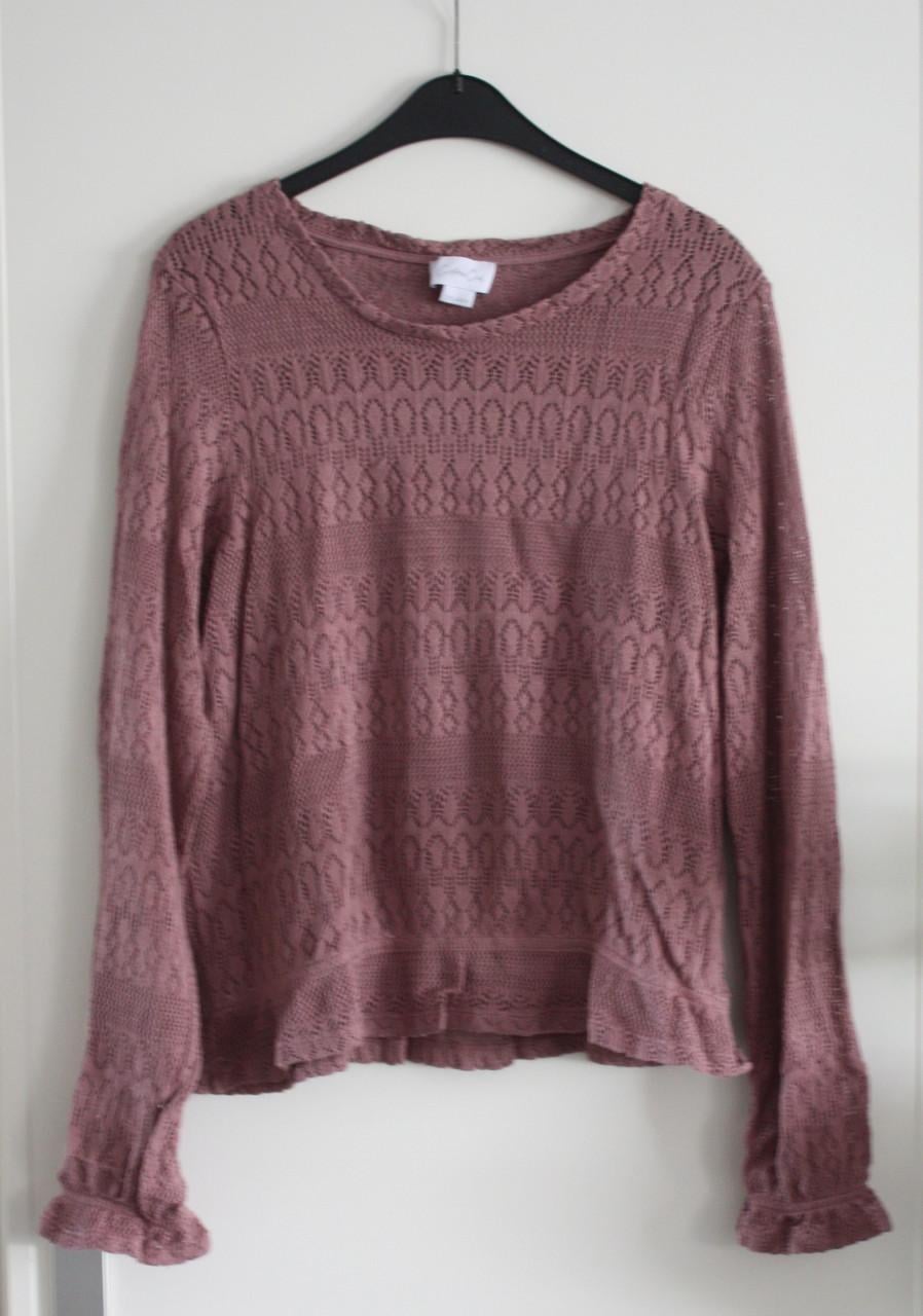 Roos gehaakt truitje  maat xxL