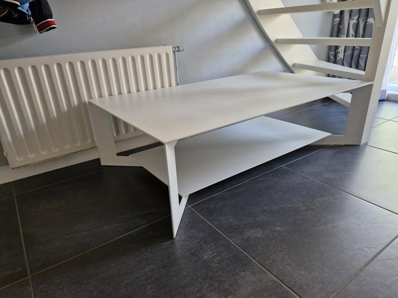 Moderne salontafel wit