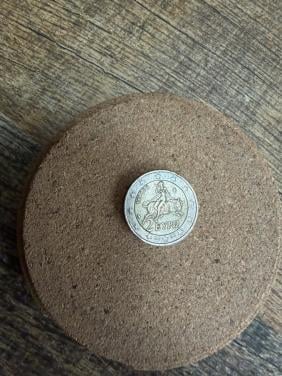 2 euromunt Griekenland 2002 speciaal