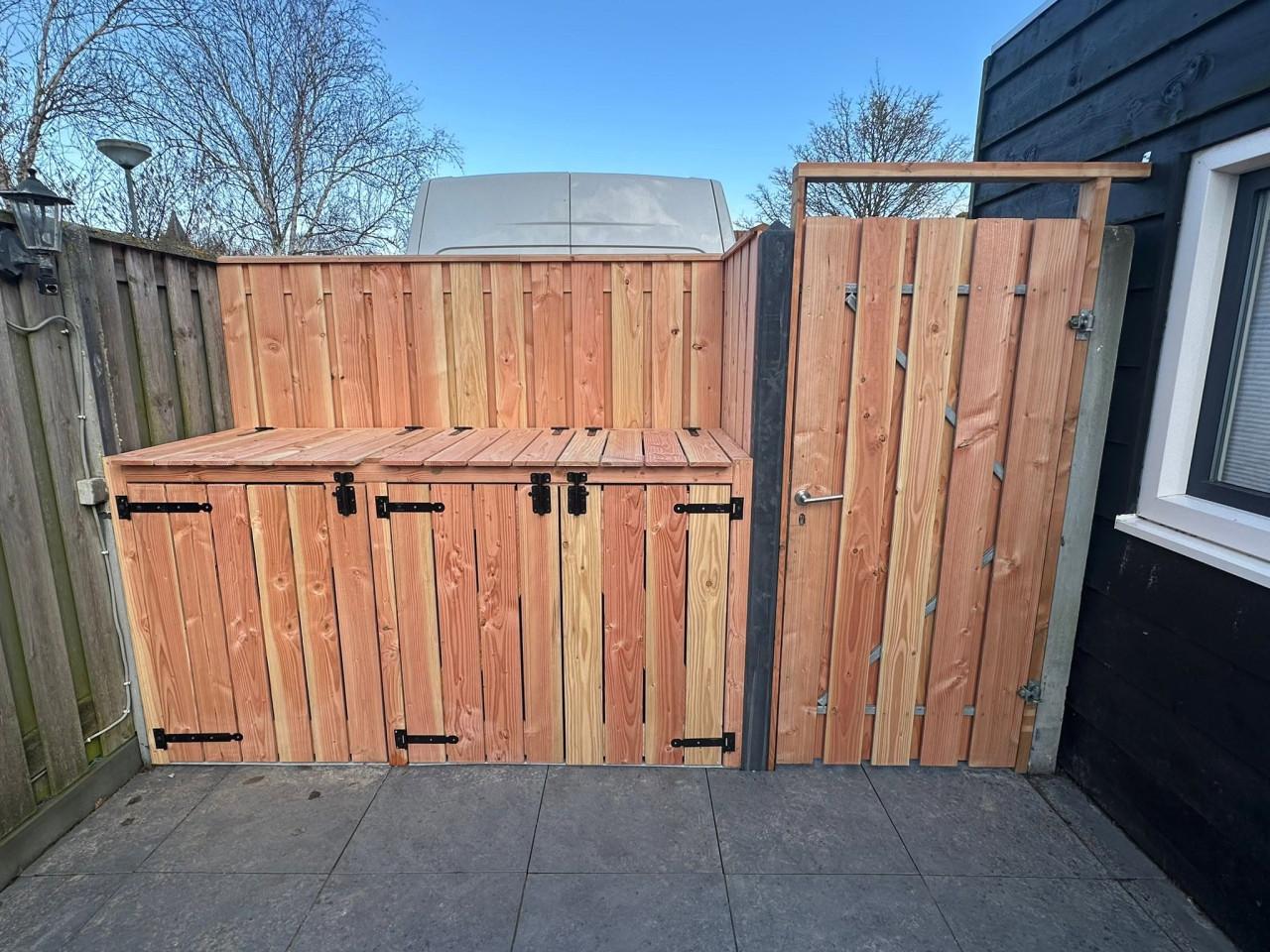 Houten Containerombouw/ Kliko Ombouw