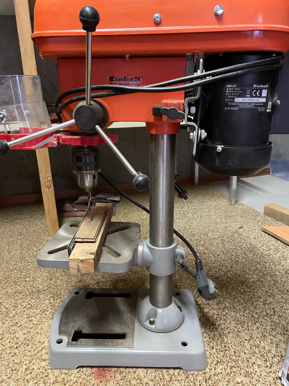 Einhell Kolomboormachine