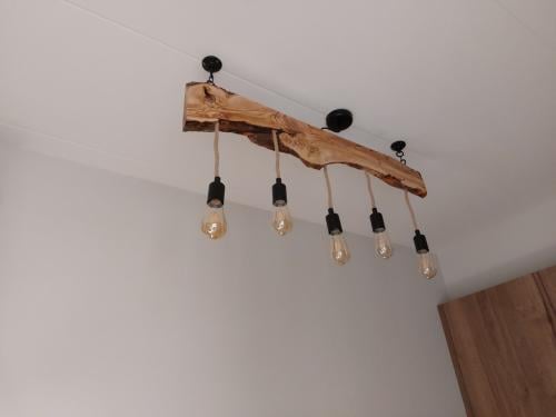 Kroonluchter olijfhout