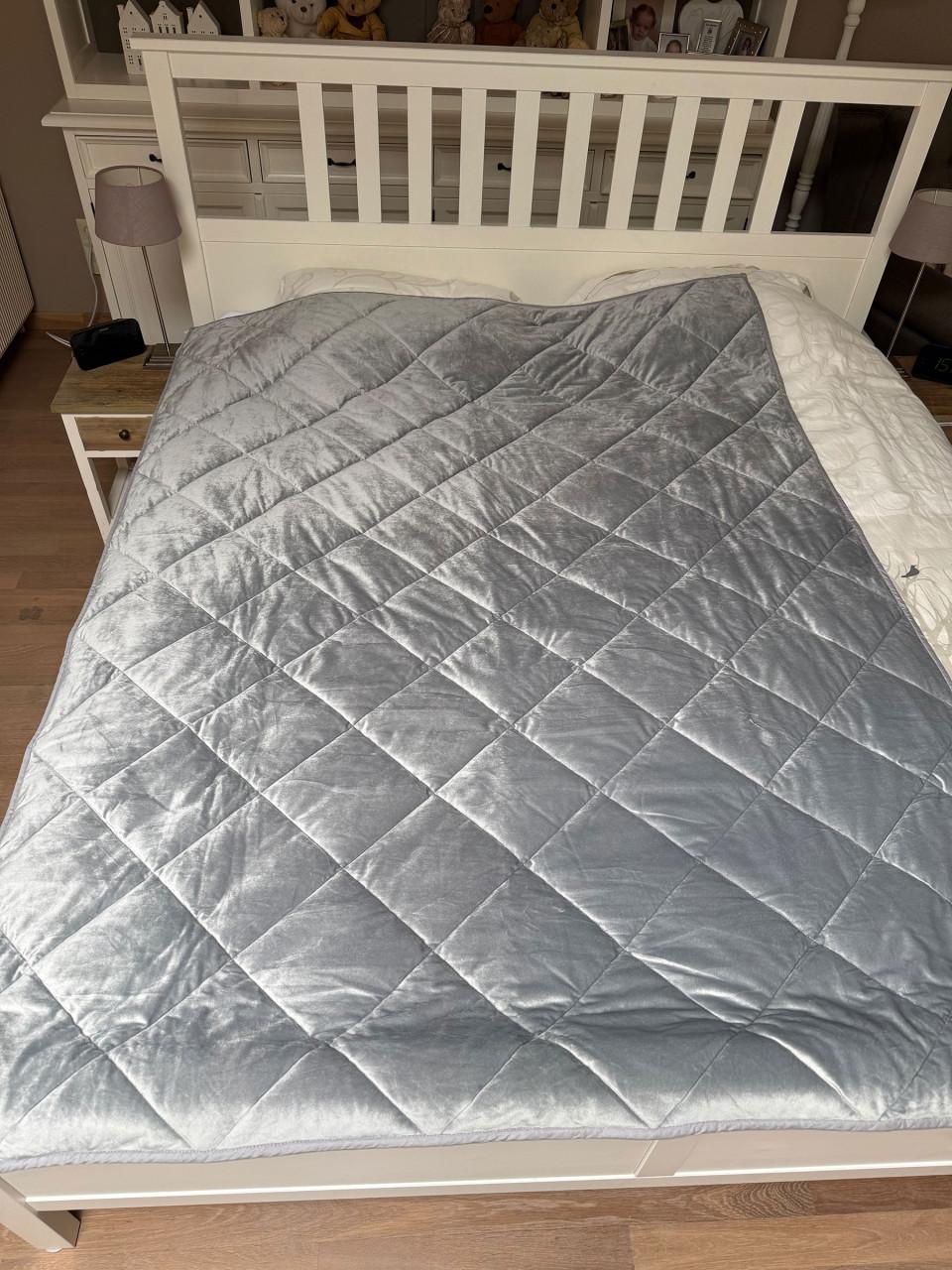 Lucovitaal verzwaringsdeken 150 × 200 cm – 5,5 kg – zo goed als nieuw