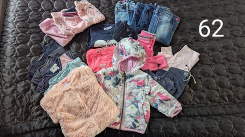 Meisjes babykleding maat 62